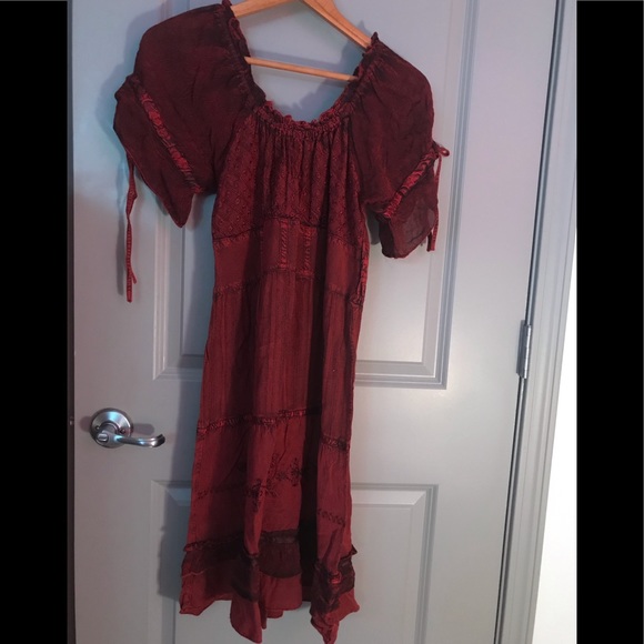 NWT. Sacred Threads Dress/Tunic. 213913. BL/OR - Picture 2 of 5